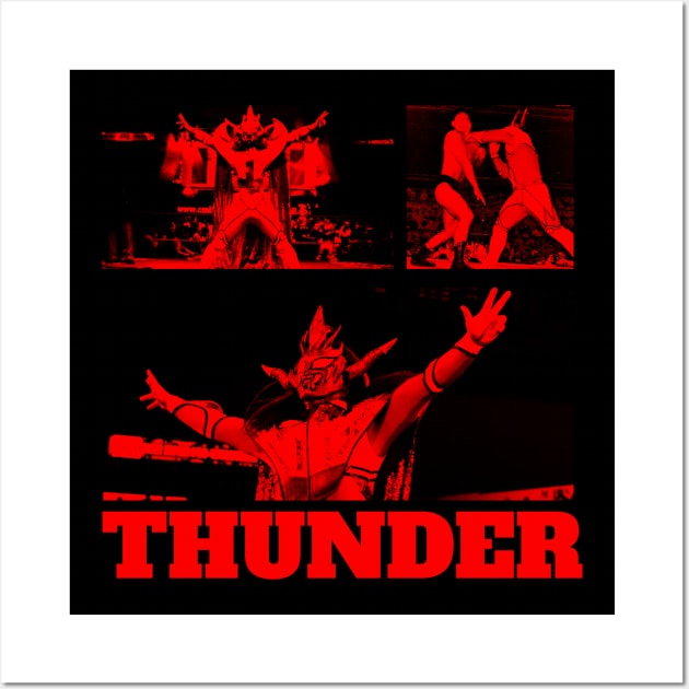 Thunder Wall Art by Punks for Poochie Inc